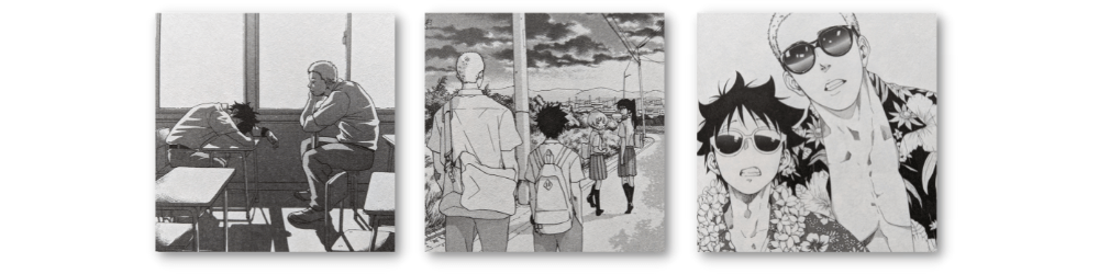 Blue flag - manga panels 2