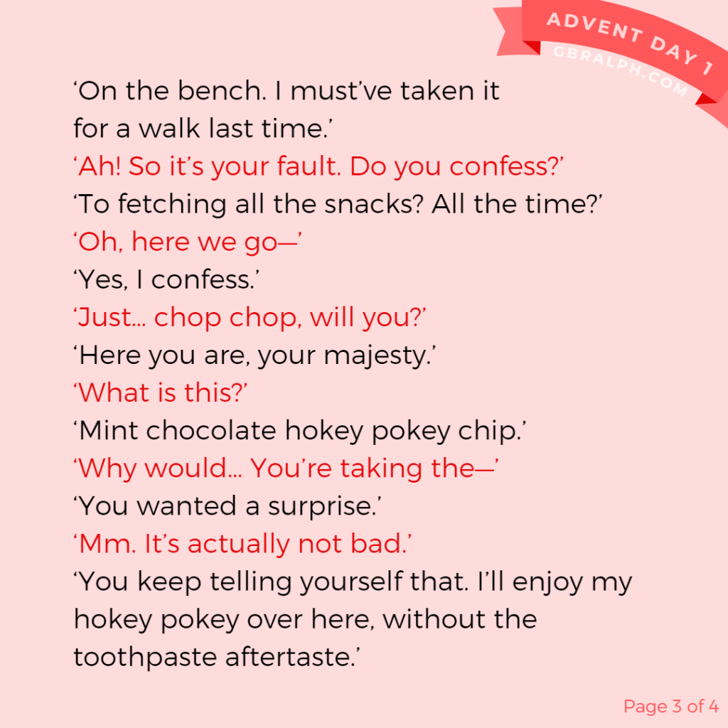 Are You Still Watching? Short story by G B Ralph. Square format. Page 3 of 4.