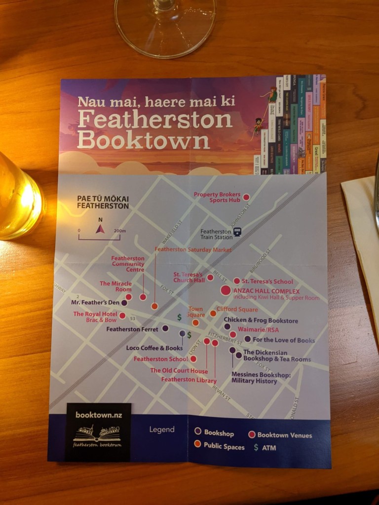 Featherston Booktown map