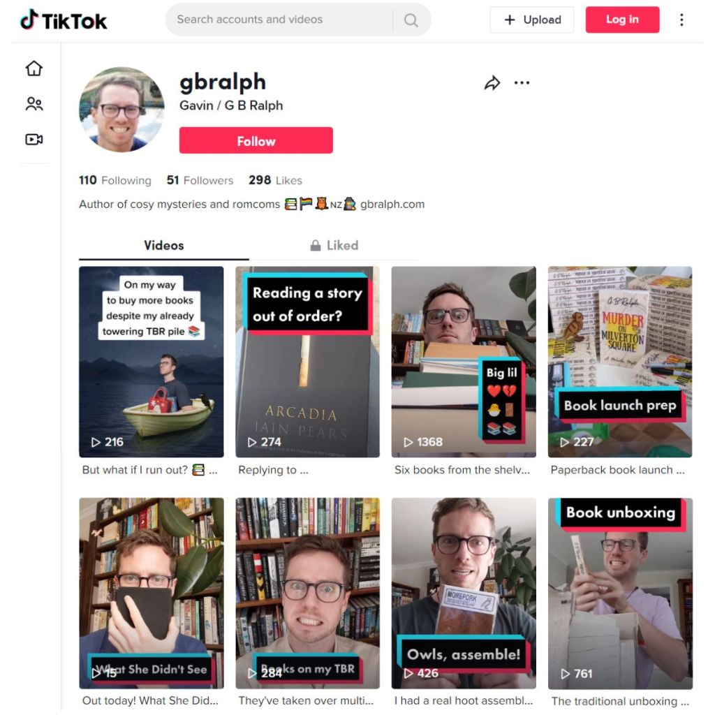 TikTok profile screenshot (@gbralph)