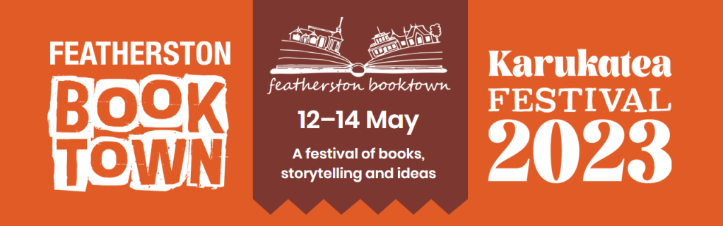 Featherston Booktown Karukatea Festival 2023 banner