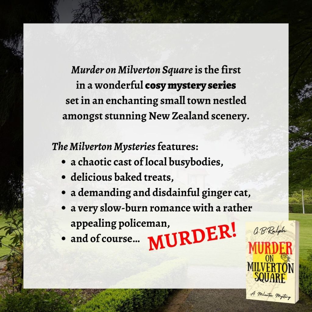 Murder on Milverton Square by G B Ralph. Book series blurb.