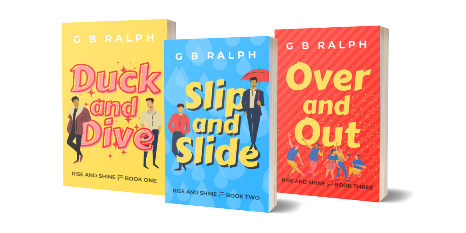 Rise and Shine series by G B Ralph. Book cover images.
